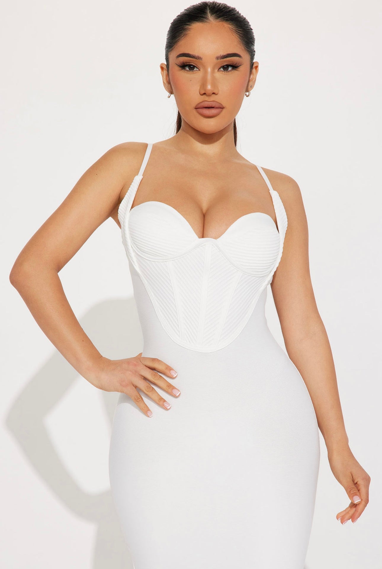 White Bandage midi M-L